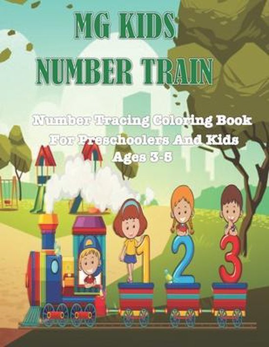 MG Kids Books by Charles Lovjoy- MG Kids Number Train - cover
