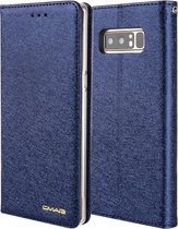 Voor Galaxy Note 8 CMai2 Zijde Textuur Horizontaal Flip Leren Case met Houder & Kaartsleuven & Fotolijst & Portemonnee (Koningsblauw)