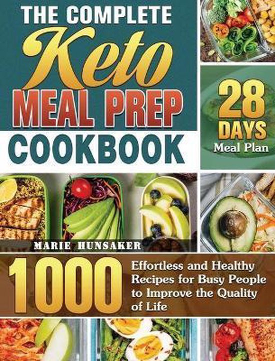 The Complete Keto Meal Prep Cookbook - cover