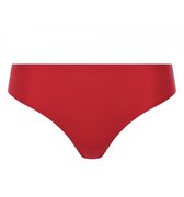 3-stuks|Dames Slip Bikinimodel|Ondegoed|Hoge Kwaliteit| Katoen| Kleur: ROOD| Maat: M