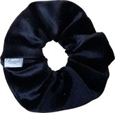 Ellastiek Scrunchies - Zwart Velvet - Scrunchie - Handmade in NL