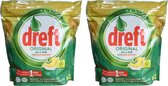 Dreft vaatwastabletten Original All in One Hawaiian Edition 2x 90 = 180 stuks