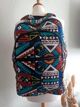 Ankara/ African print Happy backpack/rugzak