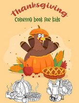 Thanksgiving Coloring Book for Kids