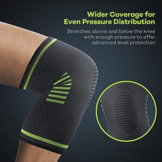 Sable Knie Braces | Kniebrace | Maat S | Knie ondersteuning | Compressiehulzen | Sport | FDA Geregistreerd - Sable
