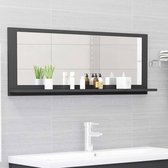 SALE Badkamer spiegel XL - grijs - badkamerspiegel - spiegel - meubel - industrieel - modern - Nieuwste Collectie
