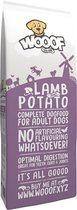 WOOOF Lam & Aardappel 18KG - Geperst 100% graanvrij hondenvoer - Geperste graanvrije hondenbrokken - 100% Hypoallergeen hondenvoer - 18KG