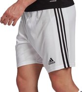 adidas Squadra  Sportbroek - Maat M  - Mannen - Wit/Zwart