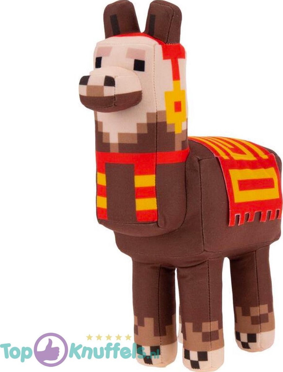 Hoofdkwartier vijand Majestueus Minecraft Lama Alpaca Pluche Knuffel 22 cm | Mine-craft Peluche Plush Toy  |... | bol.com