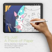 TensorTech Screen Protector geschikt voor NEUWE iPad Pro 11'' (2021) & iPad AIR (2020/2022) - Paper - screenprotector - Digitaal tekenen - Procreate - iPad hoes - iPad Cover - Anti-reflectie Matte PET Papierfilm voor Tekenen