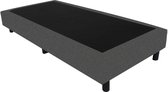 Bedworld Boxspring 100x210 - Waterafstotend fijn - Antraciet (MV94)