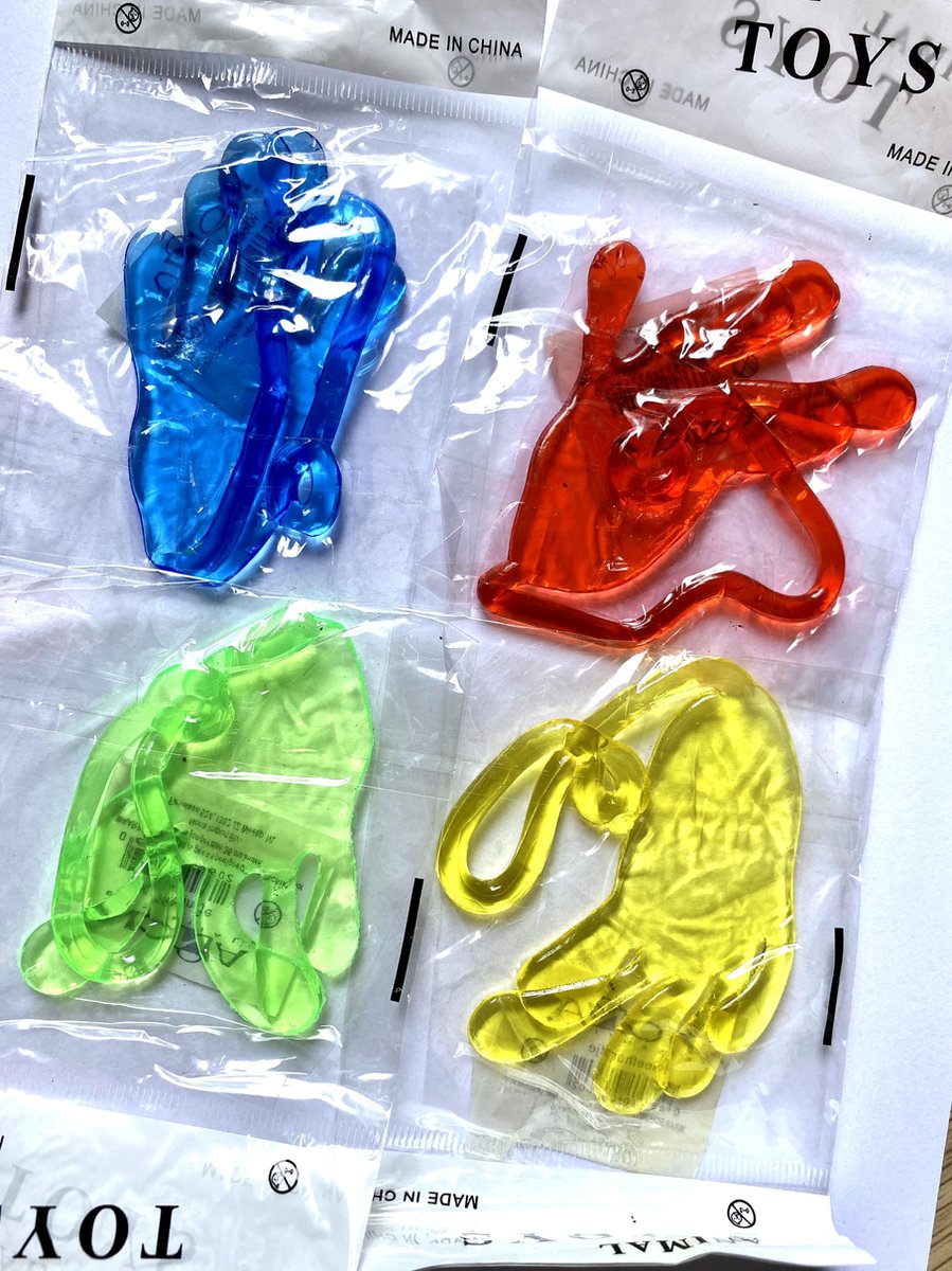 Set van 4 plakhandjes