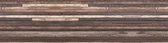 Crearreda Muursticker Backsplash Wood Strips 45x180cm Pvc Bruin