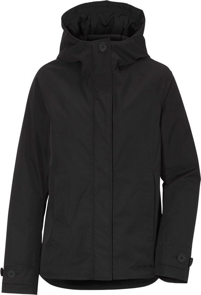 Didriksons Ina Jacket Outdoorjas Dames Zwart