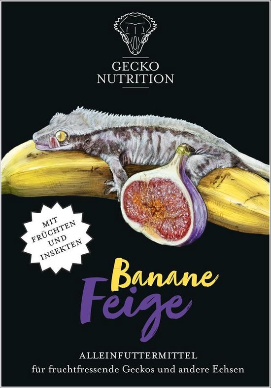 Foto: Gecko nutrition banaan vijg 50 gram