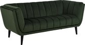 Bank Lagune 2,5-zits velvet groen 184cm