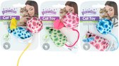 Pawise Cat Toy - Mice & Ball Speelgoed voor katten - Kattenspeelgoed - Kattenspeeltjes