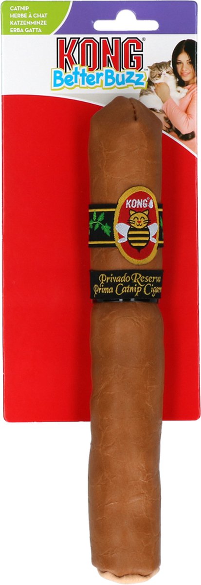 KONG Better Buzz Cigar Cat Toy