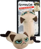 Grumpy Cat Toilet Paper Roll Knitted Cozy Speelgoed voor katten - Kattenspeelgoed - Kattenspeeltjes