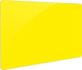 Gekleurde PVC kaart - geel