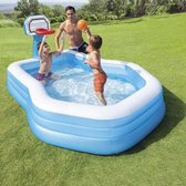 Intex Opblaaszwembad Basketbal 257 X 188 X 130 Cm Vinyl