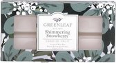 Greenleaf Wax-bar Shimmering Snow