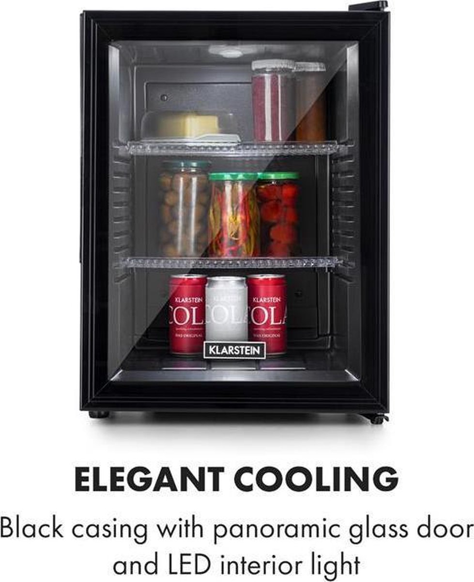 Mini frigo de chambre - Klarstein Brooklyn 42 - 42L - noir - Achat / Vente  mini-bar – mini frigo Mini frigo de chambre - Klarstein Brooklyn 42 - 42L -  noir - Cdiscount