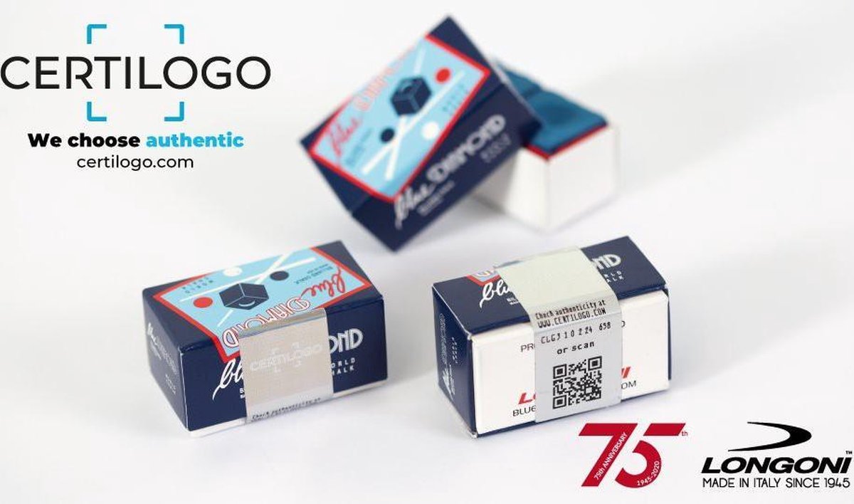 Blue Diamond doosje 2 krijtjes