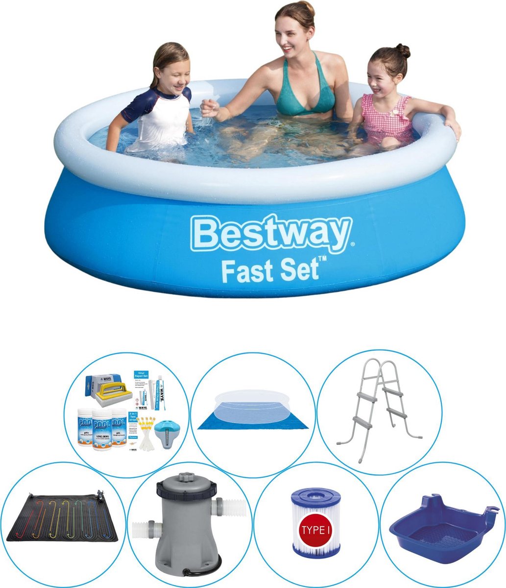 Bestway Fast Set Rond 183x51 cm - Zwembad Super Deal