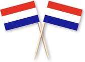 Cocktail prikkers Nederland 50 stuks | EK/WK | Voetbal