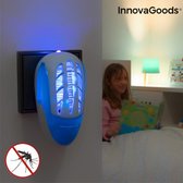 InnovaGoods Home Pest plug-in muggenafweermiddel met LED - Muggenafweerder - Muggenstekker -Muggenlamp - Muggen - Muggenlamp voor binnen - muggenlamp - Muggenvanger - Insectenlamp - Insectenv
