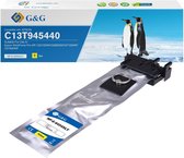 G&G T9454 XL voor Epson T9454 T9454XL Inktcartridge Geel - Huismerk