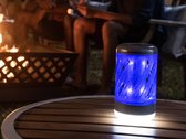 Oplaadbare Mosquito Zapper Insectenlamp Muggenlamp Tentlamp Lantaarn Muggen LED Lamp Zaklamp Blauw