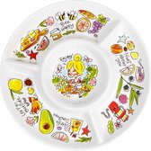 BLOND AMSTERDAM GREEN HAPPINESS: SNACKPLATE 26 cm