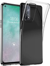 Oppo A74 5G Hoesje Back Cover Dun TPU Transparant
