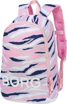 Björn Borg - Coco junior - rugzak - zebra/roze/blauw/wit