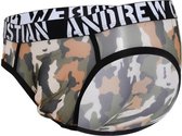 Andrew Christian - Sheer Camouflage Brief - Maat S - Sexy heren slip - Erotisch mannen ondergoed
