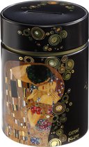 Goebel - Gustav Klimt | Spaarpot De kus | Metaal - 11cm