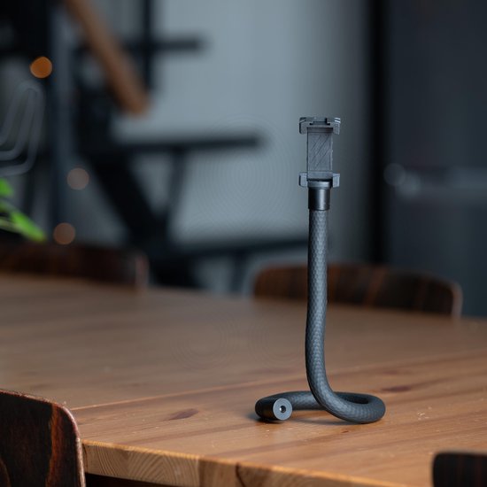 TENTA® flexible et extension de trépied TENTA® - Smartphone trépied, perche à selfie, support vidéo, support de téléphone - 52 cm