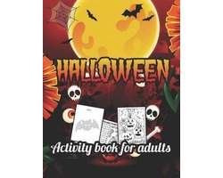 Halloween activity books for Adults