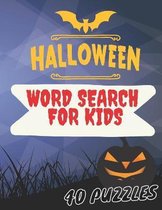 Halloween Word Search For Kids