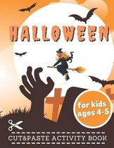 Halloween Cut and Paste Activity Book