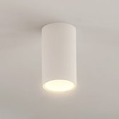 Arcchio - plafondlamp - 1licht - aluminium - H: 10.5 cm - GU10 - wit