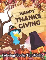Happy Thanksgiving Coloring books for adults