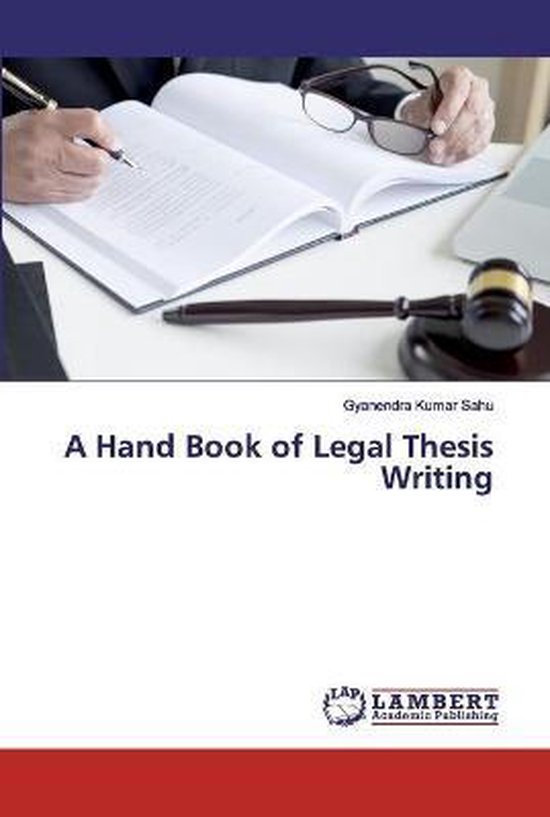 A Hand Book of Legal Thesis Writing - cover