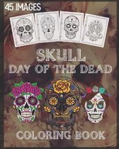 skull day of the dead coloring book