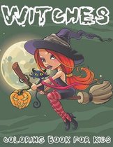 Witches Coloring Book for Kids