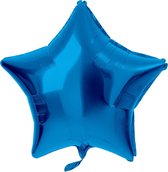 Ballon Foil Star Blauw - 48 cm