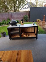 Buitenkeuken - The Heavy-Chef - Eikenhout - Keramische Bladen