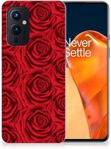 GSM Hoesje OnePlus 9 TPU Bumper Red Roses